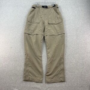 The North Face Pants Men M Brown Convertible Hiking Trail Outdoor Shorts Nylon